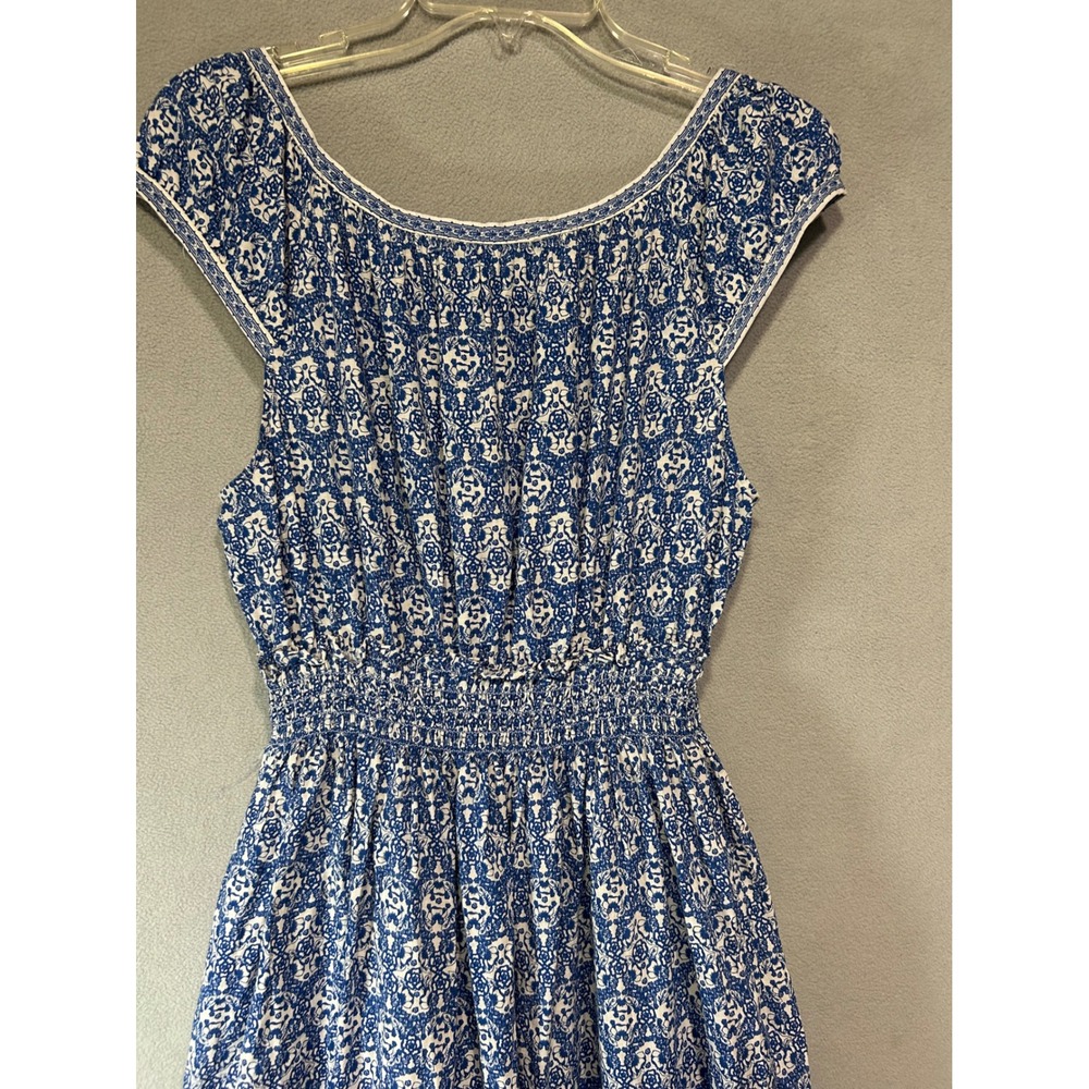 Boho Blue Floral Maxi Dress - Unbranded - Picture 8 of 8